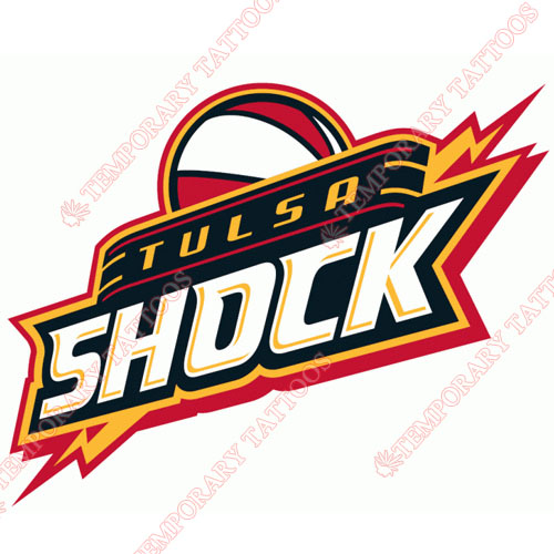 Tulsa Shock Customize Temporary Tattoos Stickers NO.8583